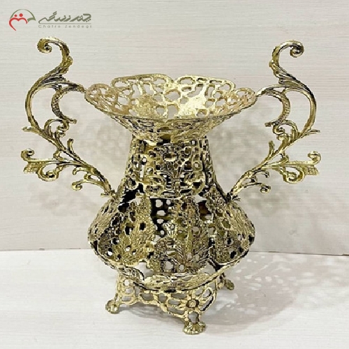 خرید، قیمت و مشخصات کاپ رومیزی طرح پرنس با بدنه برنزی رنگ ثابت و طراحی شیک و با دوام - چترزندگی