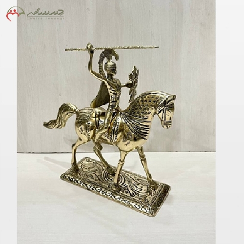 خرید، قیمت و مشخصات مجسمه اسب رومی بدنه برنزی رنگ ثابت با طراحی عالی و قیمت مناسب - چترزندگی