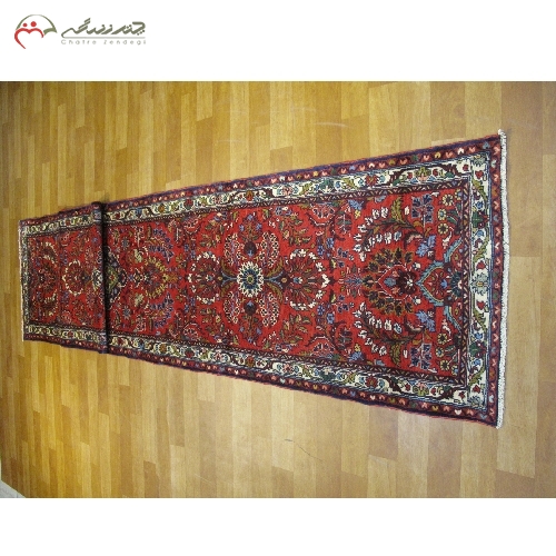خرید، قیمت و مشخصات فرش دستبافت همدان بافته شده با تراکم بالا و نخ درجه یک با ضمانت کد 39075 - چترزندگی
