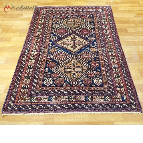 خرید، قیمت و مشخصات فرش دستبافت سیرجان با طرح و نقشه بی نظیر با رنگ زمینه متنوع کد 39491 - چترزندگی