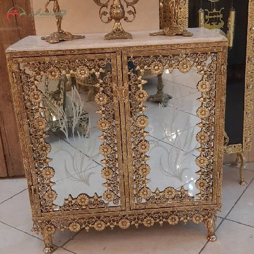 خرید، قیمت و مشخصات جا کفشی دو درب آینه دار مدل آفتابگردان به رنگ فورتیک دارای ضمانت 60 ماهه - چترزندگی