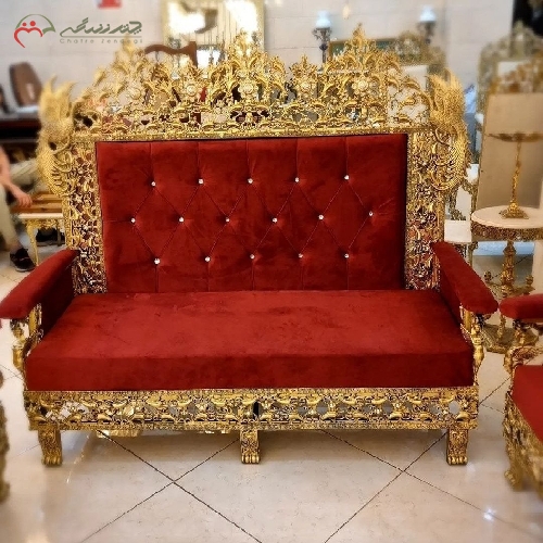 خرید، قیمت و مشخصات مبلمان پذیرایی 7 نفره مدل طاووس طراحی فوق العاده شیک و تماشایی با گارانتی - چترزندگی