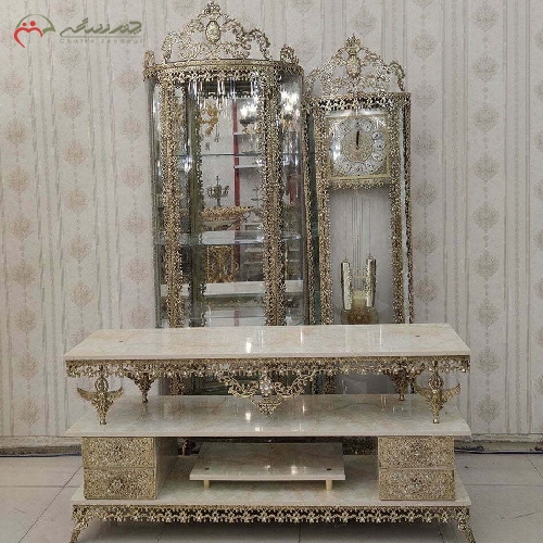 خرید، قیمت و مشخصات ست محصولات برنزی مناسب جهیزیه با ارزش خرید بالا نسبت به قیمت و گارانتی رنگ و دوام بدنه کد 8030 - چترزندگی
