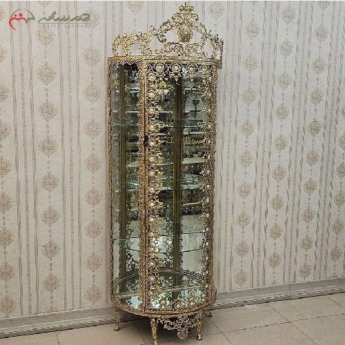 خرید، قیمت و مشخصات بوفه برنزی طرح گل آفتابگردان، رنگ فورتیک و ظاهر عالی فروش به قیمت تولیدی - چترزندگی