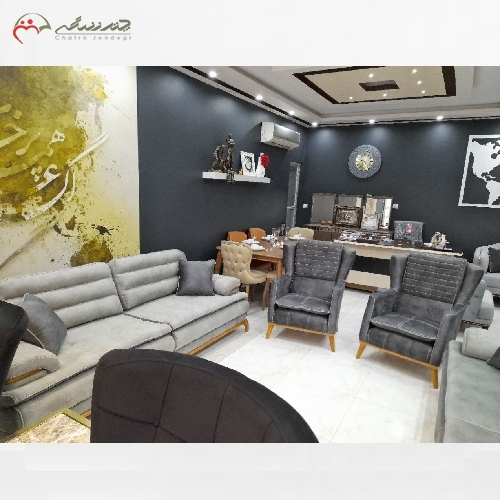 خرید، قیمت و مشخصات مبل 10 نفره ی مدل انزو با رنگ بندی متنوع و چوب راش گرجستان و فوم بسیار با دوام با گارانتی 24 ماهه - چترزندگی