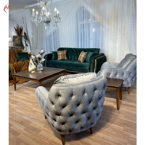 خرید، قیمت و مشخصات مبل 7 نفره ی اسپرت تولید شده با چوب راش و فوم HR، رنگبندی متنوع و کیفیت بی نظیر با گارانتی - چترزندگی