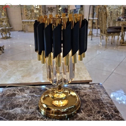 خرید، قیمت و مشخصات آباژور های رومیزی مدل کریستالی با بدنه ی برنزی و کیفیت درجه یک با ضمانت و زیر قیمت بازار - چترزندگی