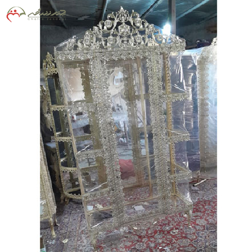 خرید، قیمت و مشخصات بوفه دو طرف آبکاری شده چند طبقه آینه دار، ارزان و با کیفیت _ چترزندگی
