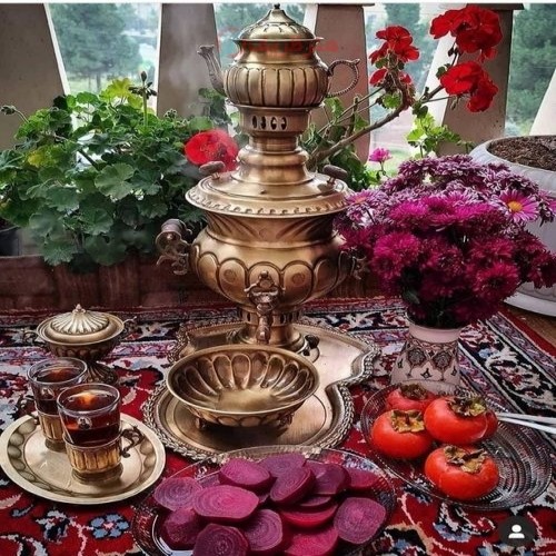 خرید آنلاین، سرویس سماور 6 لیتری برنجی نانو، بدکوری و تزئینی بدون تغییر رنگ، با کیفیت اعلاء، زیر قیمت بازار | چترزندگی