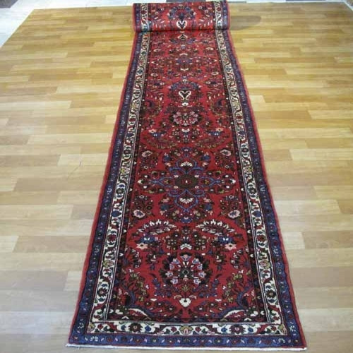 خرید آنلاین، فرش طرح گلداني، بافت دست طاهرلو مهربان همدان، رنگ زمینه لاكي با حاشیه كرم کد ۳۹۰۲۱، زیر قیمت بازار | چترزندگی