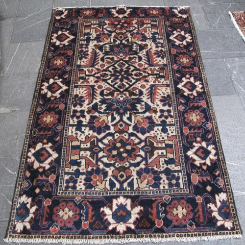 خرید آنلاین، فرش دستباف فردوس کد 38289 طرح افشان سایز ذرع و نيم رنگ زمینه كرم رنگ، زیر قمیت بازار | چترزندگی