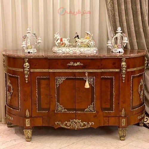 خرید آنلاین، کنسول سلطنتی کار شده فوق العاده و بی نظیر،از جنس چوب روس درجه یک، رنگ چند لایه پولیش شده دارای ضمانت ، زیر قیمت بازار | چترزندگی