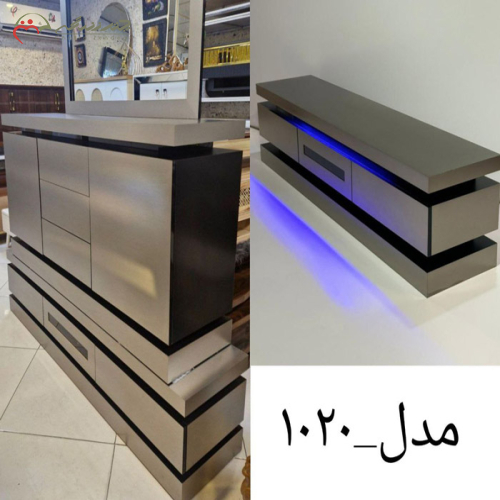 میز تلویزیون چوبی در دو سایز متفاوت