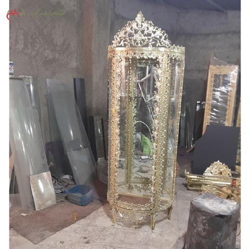 بوفه نیم گرد آلومینیومی تاج دار_ هنرظریف