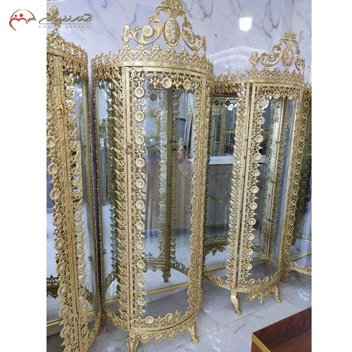بوفه آلومینیومی نیم گرد مدل تاج دار_ چترزندگی