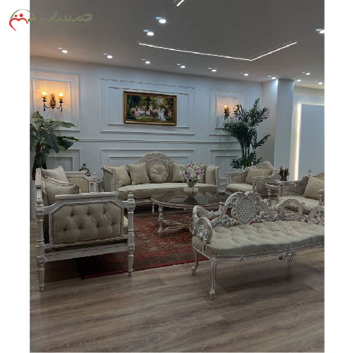 مبلمان سلطنتی مدل دیبا چوب راش _ چترزندگی