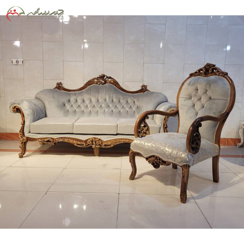 سرویس مبلمان 7 نفره مدل ژوبین اورجینال