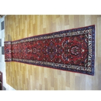 خرید، قیمت و مشخصات فرش کناره همدان دستبافت و طرح گلدان با تراکم بالا و دارای ضمانت 39021 - چترزندگی