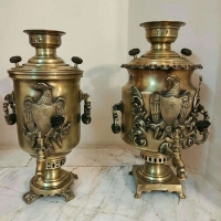 خرید، قیمت و مشخصات سماور های 6 و 8 لیتری تولید شده با ورق ضخیم و رنگ آنتیک و طراحی شیک - چترزندگی