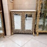 خرید، قیمت و مشخصات جا کفشی طرح نیلوفر آینه دار بدنه آلیاژ با دوام و رنگ ثابت دارای گارانتی - چترزندگی