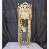 خرید، قیمت و مشخصات ساعت ایستاده طرح بادمجانی جنس بدنه آلیاژ بسیار با دوام و رنگ ثابت با گارانتی - چترزندگی