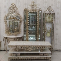 خرید، قیمت و مشخصات ست 4 پارچه برنزی، طرح گل رز با طراحی مدرن و ظریف و رنگ با کیفیت دارای گارانتی کد 8057 - چترزندگی