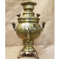 خرید، قیمت و مشخصات سماور 3 لیتری ذغالی به رنگ آنتیک و قابل اجرا در دو مدل گازی و ذغالی، با رنگ متنوع بدنه - چترزندگی