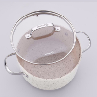 خرید، قیمت و مشخصات قابلمه نچسپ گرانیت محصول کرکماز ترکیه ارزان و با کیفیت _ چترزندگی