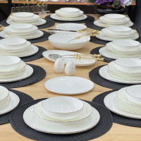 خرید، قیمت و مشخصات سرویس غذا خوری mira محصول acar ترکیه جنس چینی بونچاینا ارزان و با کیفیت _ چترزندگی