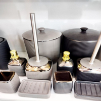 خرید، قیمت و مشخصات ست بهداشتی محصول اجار ترکیه جنس سرامیکی ۵ پارچه ارزان و با کیفیت _ چترزندگی