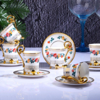 خرید، قیمت و مشخصات ست قهوه خوری ۱۲ پارچه محصول KOSOVA ترکیه جنس چینی پرسلن ارزان و با کیفیت _ چترزندگی