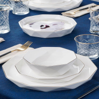 خرید، قیمت و مشخصات سرویس غذا خوری Diamond 6 نفره 24 پارچه محصول ترکیه برند acar ارزان و با کیفیت _ چترزندگی