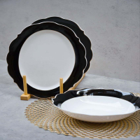 خرید، قیمت و مشخصات دیس و کاسه پذیرایی سه پارچه محصول pink&more ترکیه، جنس چینی بونچاینا ارزان و با کیفیت _ چترزندگی