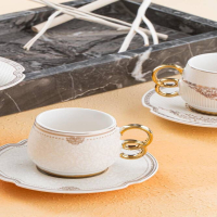 خرید، قیمت و مشخصات ست قهوه خوری ۱۲ پارچه ( ۶ نفره ) محصول آجار (ACAR) ترکیه، جنس چینی پرسلن ارزان و با کیفیت _ چترزندگی