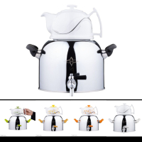 خرید، قیمت و مشخصات کتری روگازی با قوری چینی پلان مدل ۵۱۸۰، ظرفیت 4 لیتر ارزان و با کیفیت _ چترزندگی