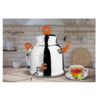 خرید، قیمت و مشخصات کتری روگازی پلان مدل ۵۱۱۰، رنگ نارنجی، جنس بدنه برنج، ظرفیت ۴ لیتر ارزان و با کیفیت _ چترزندگی