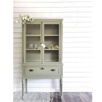 خرید، قیمت و مشخصات ویترین پایه بلند تک کشو با دو درب در رنگبندی؛شیک و مدرن،ارزان و با کیفیت _ چترزندگی