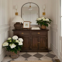 خرید، قیمت و مشخصات کنسول چهار درب چوبی، دوکشو، ساده و خاص؛ ارزان و با کیفیت _ چتر زندگی