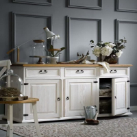 خرید، قیمت و مشخصات کنسول سه درب و سه کشو چوبی، ساده و زیبا،ارزان و با کیفیت _ چتر زندگی