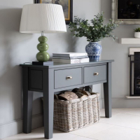 خرید، قیمت و مشخصات کنسول زیبا دو کشو چوبی، ساده و خاص، رنگبندی،ارزان و با کیفیت _ چتر زندگی