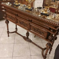 خرید، قیمت و مشخصات کنسول چوبی با کیفیت عالی و درجه یک، طول 150 - چترزندگی