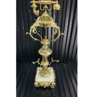 خرید، قیمت و مشخصات تلفن پایه مربع برنزی مدل ستون زنبوری طرح سه پایه، ارزان و با کیفیت _ چتر زندگی