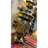 خرید آنلاین، سرویس سماور سه لیتری با طرح زیبا و ماندگار، ورق ضخیم و با کیفیت، رنگ ثابت _ هنرظریف