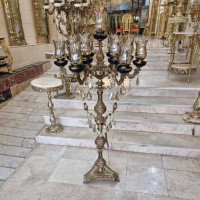 خرید، قیمت و مشخصات کنار سالنی تمام برنز، ترکیب با کریستال، برنز درجه 1، با کیفیت ضمانت کالا، بسیار شیک و زیبا _ هنرظریف