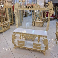 خرید، قیمت و مشخصات میز تلویزیون قاب دار روکش برنز، ورق ضخیم، آلومینیوم درجه 1، با طراحی بسیار زیبا و چشم نواز _ هنرظریف