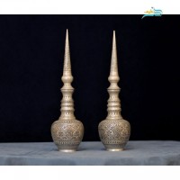 خرید آنلاین، تنگ شاخدار قلم زنی اعلاء همراه با امضا و روکش کوره ای، ثبات رنگ و کیفت بالا، زیر قیمت بازار | چترزندگی