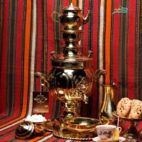 خرید آنلاین، سماور برنجی 6 لیتری طرح آینه توپی ورق یک میل کیفیت اعلاء، ضخامت ورق، ساده و زیبا، زیر قیمت بازار | چترزندگی