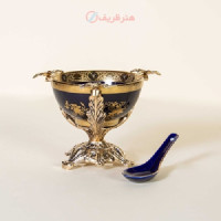 خرید، قیمت و مشخصات تنقلات خوری برنز سرامیک، رنگ سرمه ای و برنز دارای ضمانت و کیفیت بدنه _ هنرظریف