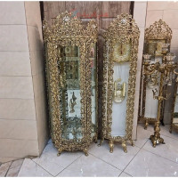 خرید، قیمت و مشخصات بوفه و ساعت طرح گل سرخ آلومیینیومی، بسیار شیک و نفیس زیر قیمت بازار _ هنرظریف