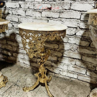 خرید ، قیمت و مشخصات _ میز تلفن پایه ماهی ستون فرشته گل رز سایز 40، بسیار زیبا و شیک / زیر قیمت بازار، کیفیت عالی _ هنر ظریف